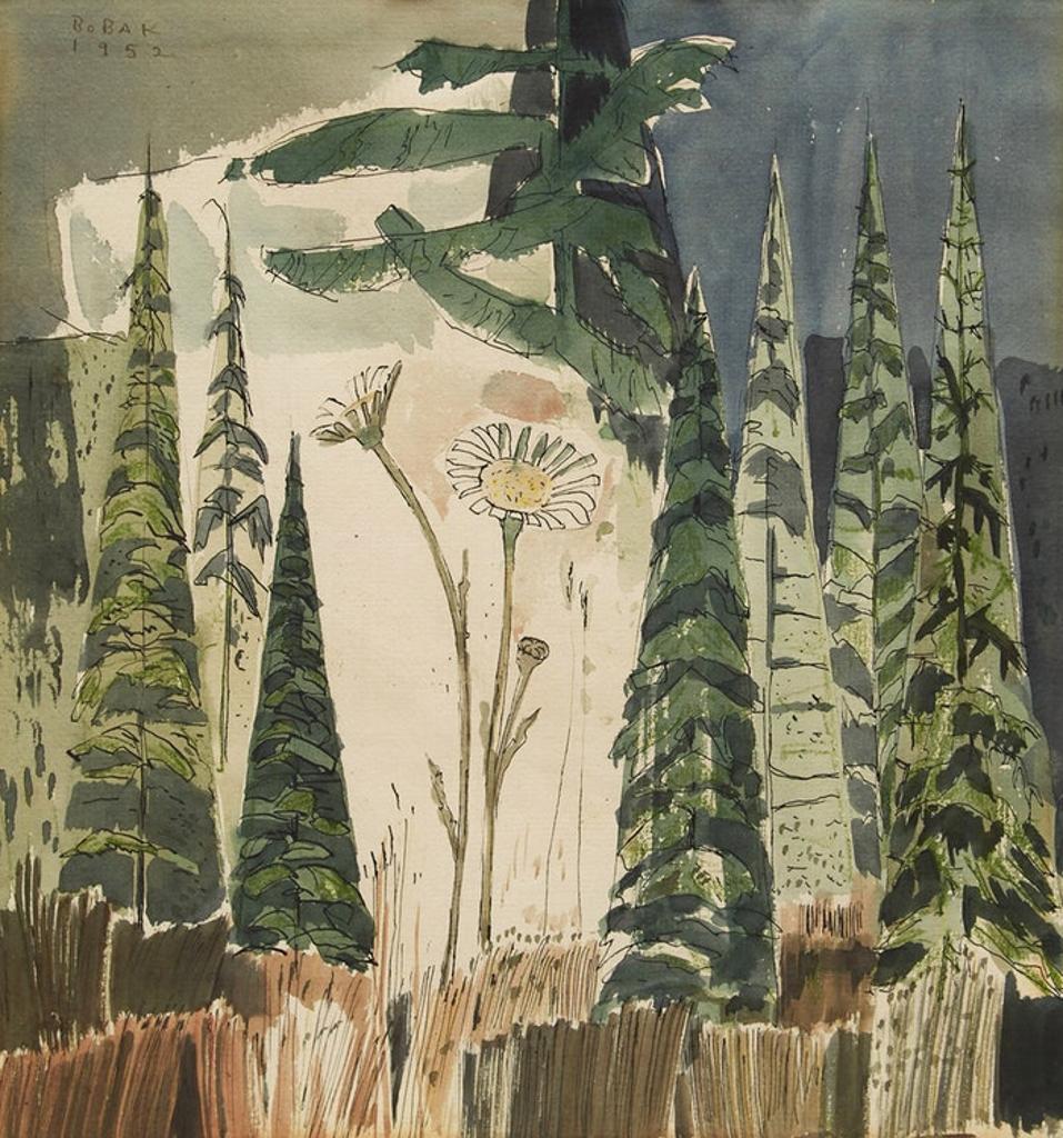 Bruno Joseph Bobak (1923-2012) - Daisies