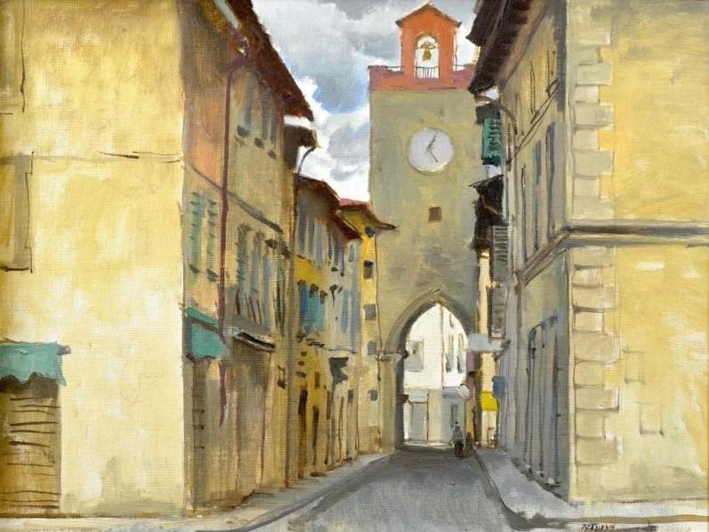 Franklin Arbuckle (1909-2001) - CITY GATE, BORGO, SAN LORENZI