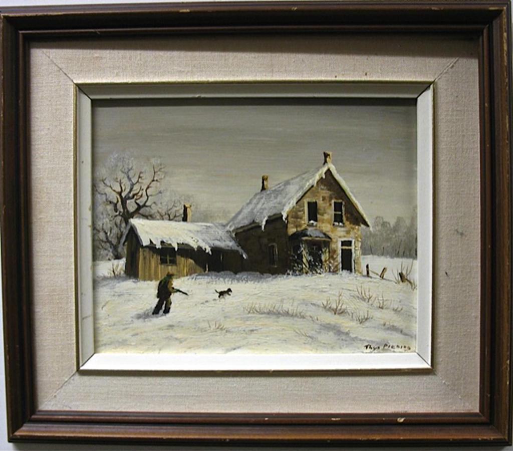Thys Piening - North Of Orangeville; Old School House Near Chethenham