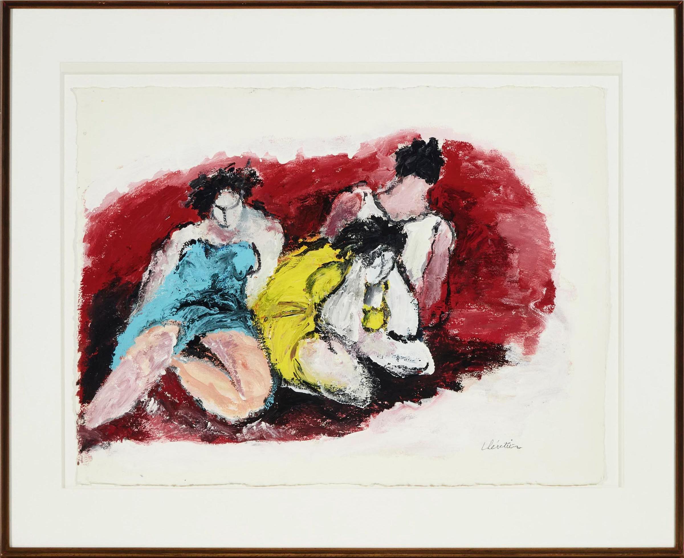 Régine Lhéritier - Three On A Beach