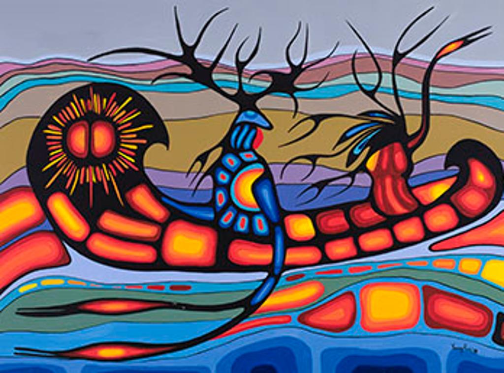 Cecil Robert Youngfox (1942-1987) - Returning to Happy Hunting Grounds