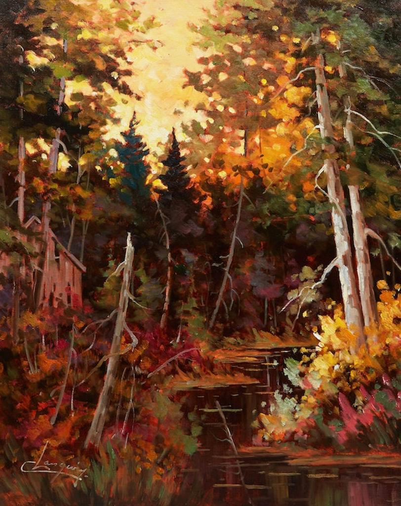 Claude Langevin (1942-2024) - Lumière sur le marais #2