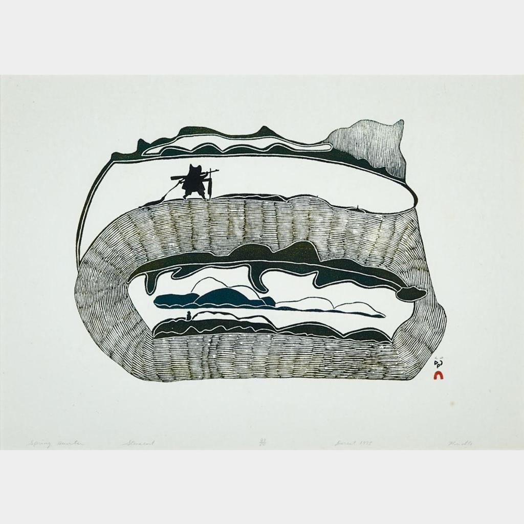 Pudlo Pudlat (1916-1992) - Spring Hunter