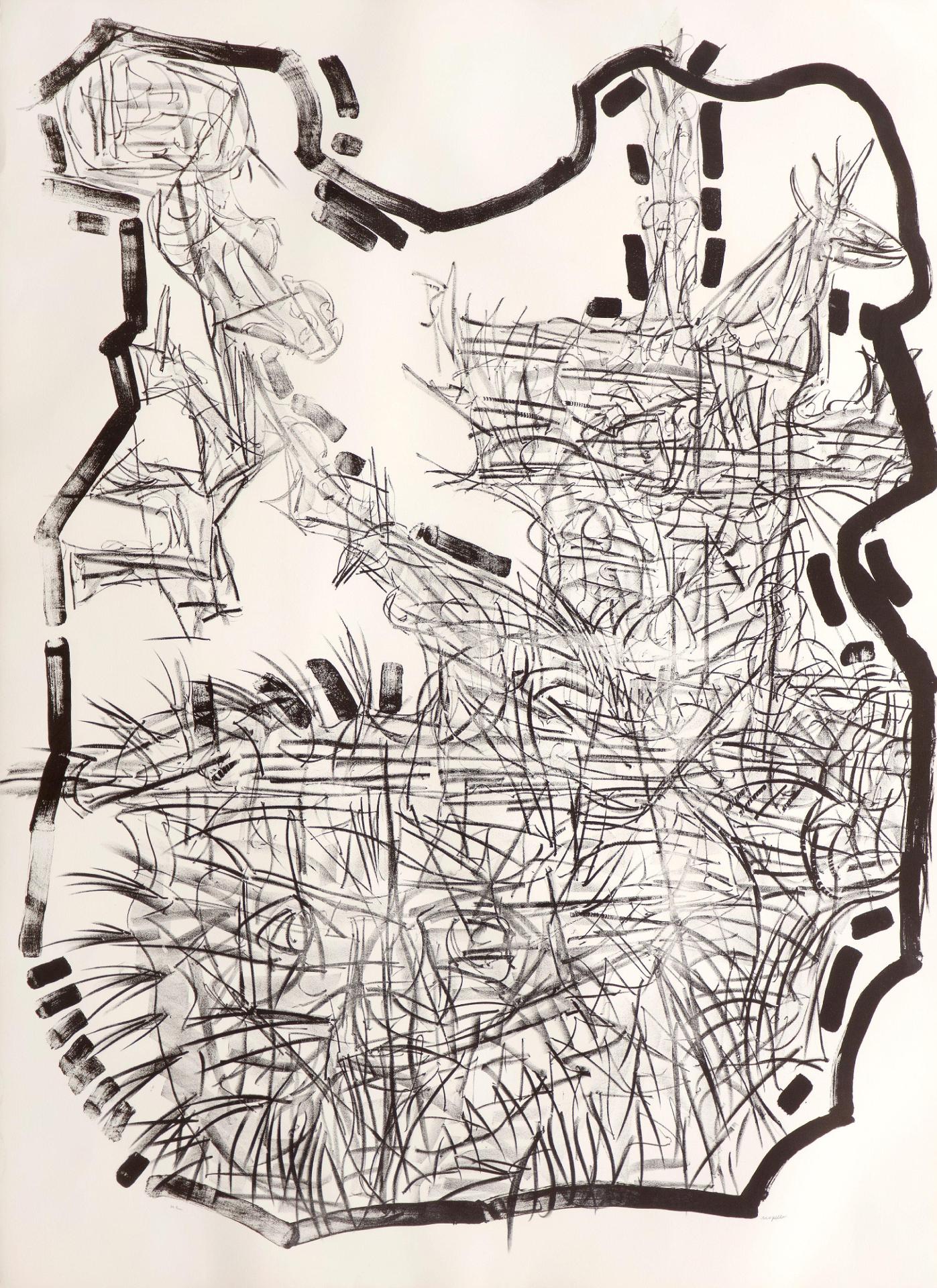 Jean-Paul Riopelle (1923-2002) - Suite Fortin, 1972