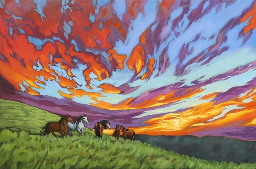 K. Nardle - Livingstone Sunset Ii; 2021