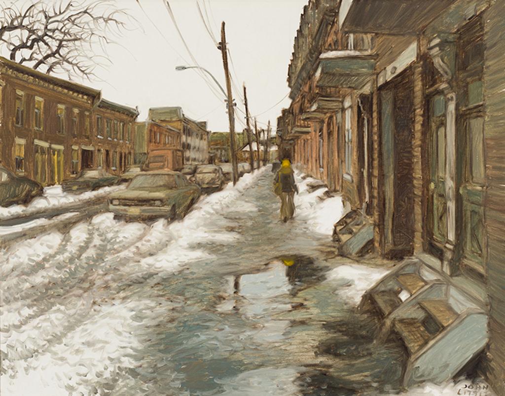 John Geoffrey Caruthers Little (1928-2024) - St Charles Street Towards Ropery, Pointe-St-Charles
