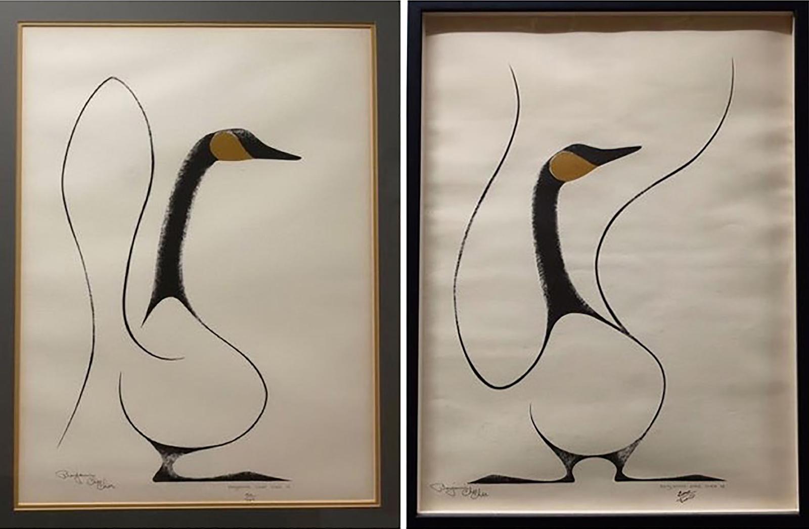 Benjamin Chee Chee (1944-1977) - Untitled (