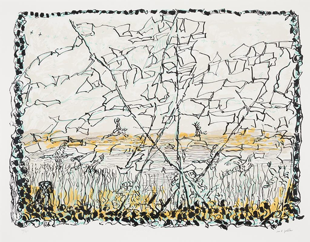 Jean-Paul Riopelle (1923-2002) - La chasse aux oies I