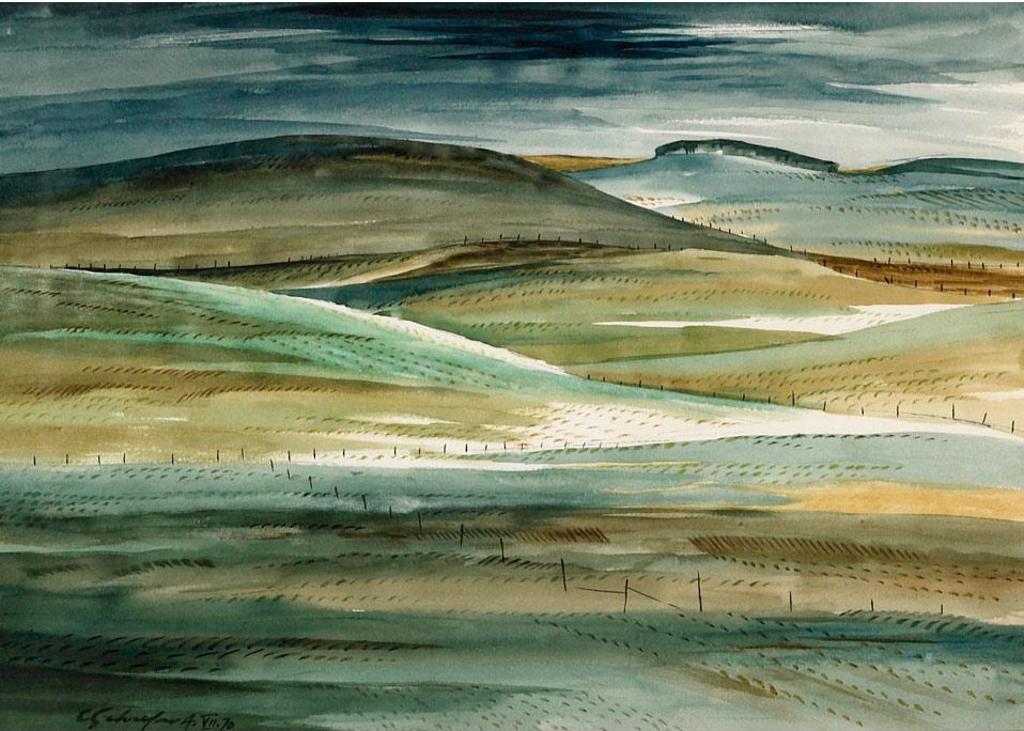Carl Fellman Schaefer (1903-1995) - The Big Mill, Near Roseville, Waterloo County