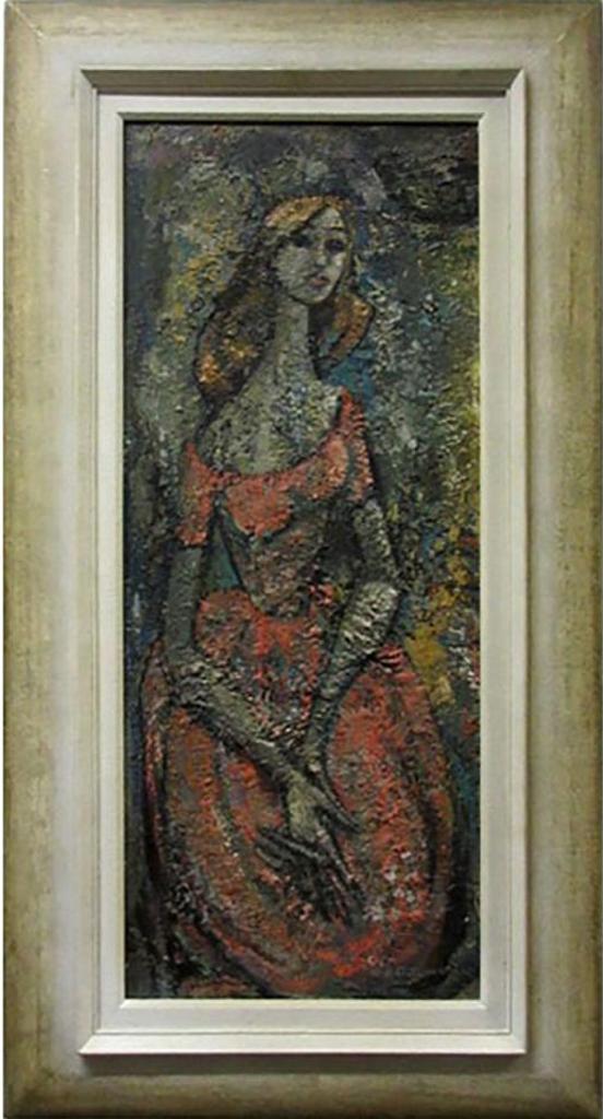 Betty Jean (B. J.) Drummond (1920-2004) - Untitled (Seated Woman)