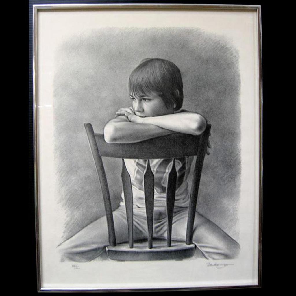 Kenneth - Study For Boy On Chair
