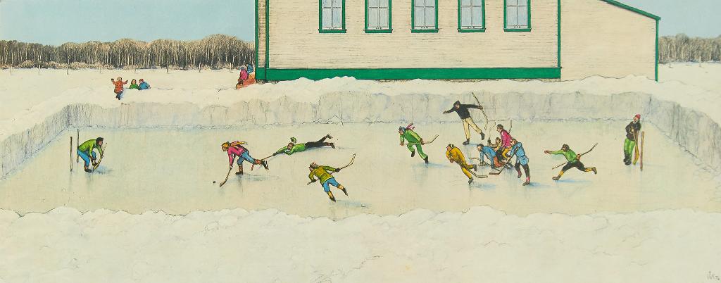 William Kurelek (1927-1977) - Breakaway