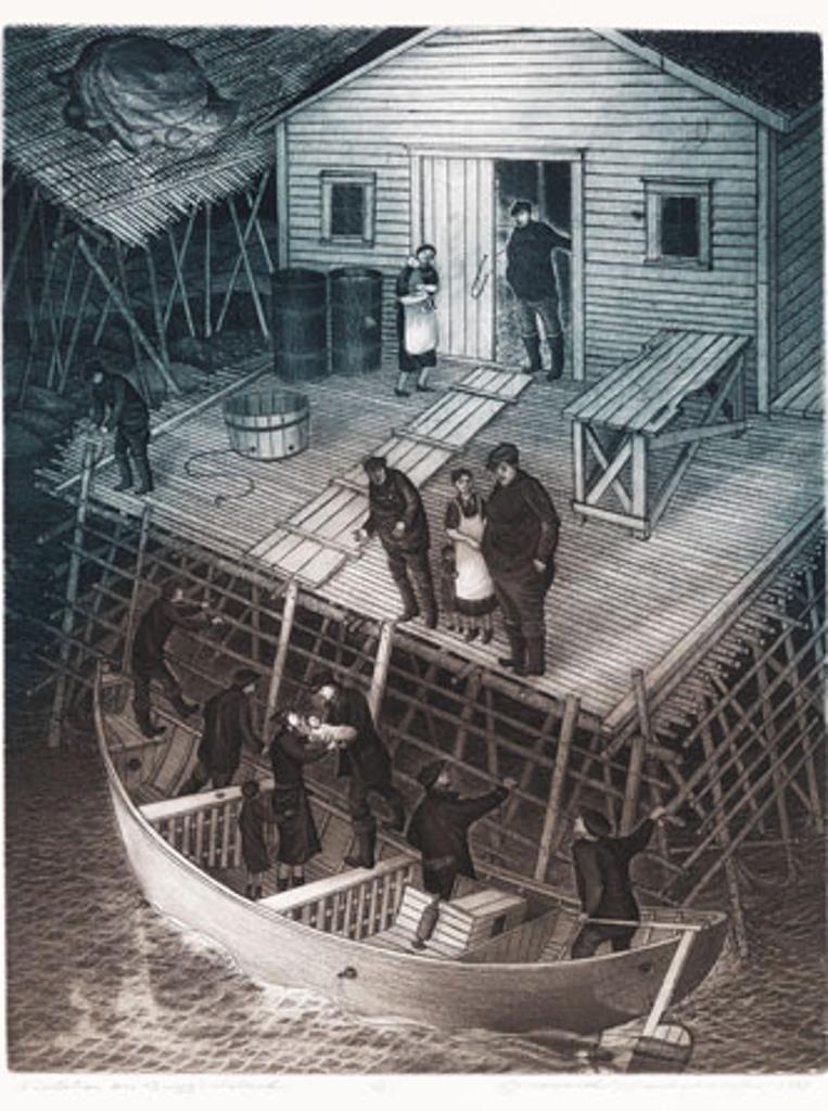 David Lloyd Blackwood (1941-2022) - Visitation on Bragg's Island