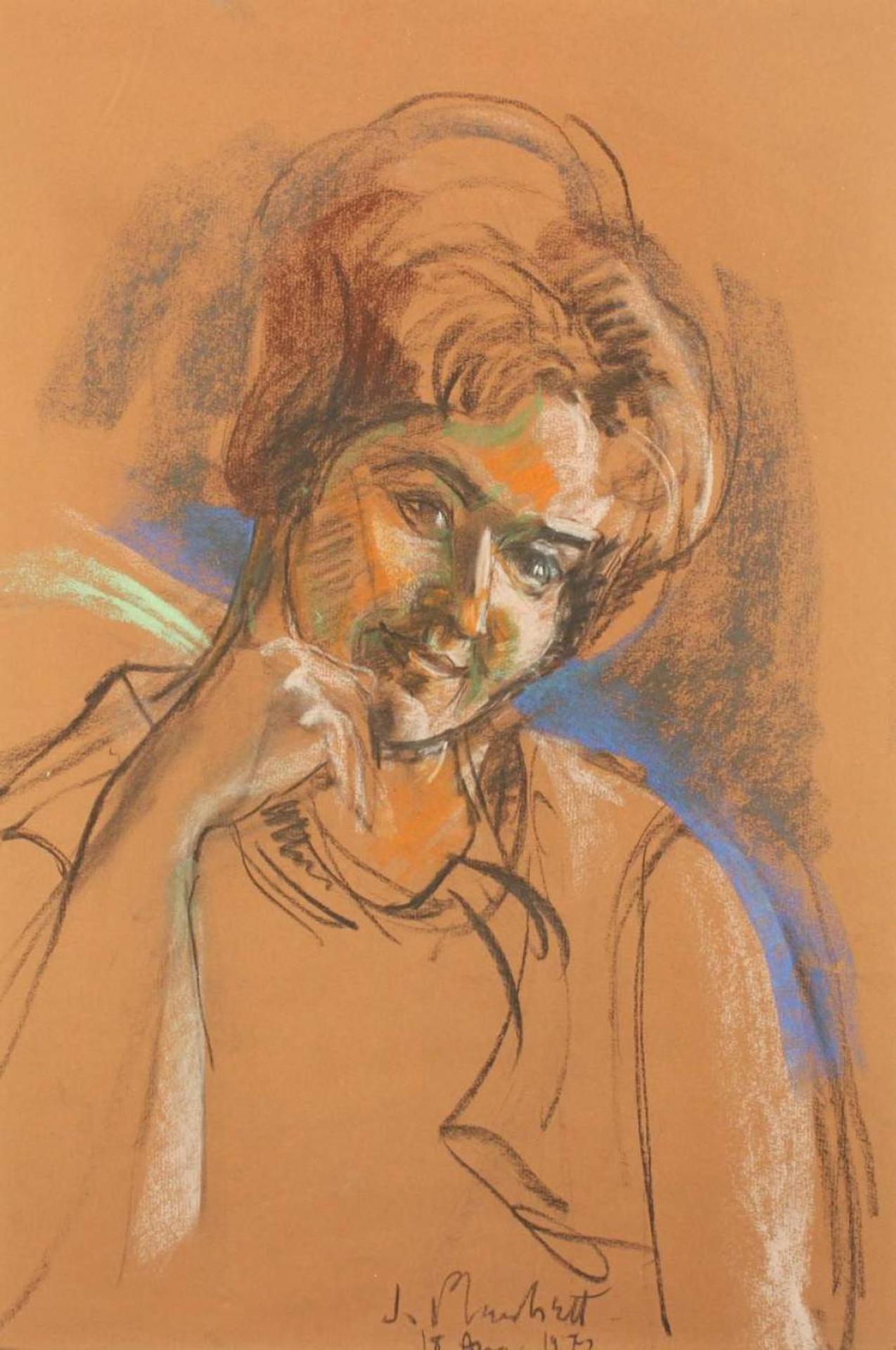 Joseph (Joe) Francis Plaskett (1918-2014) - Portrait of a Women