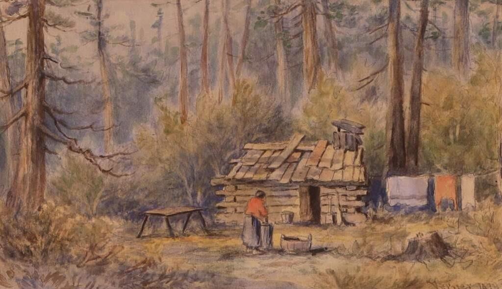 Frederick Arthur Verner (1836-1928) - Daily Chores; 1879
