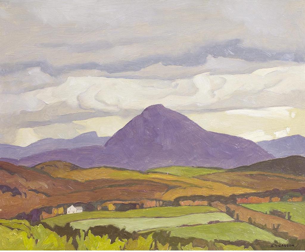 Alfred Joseph (A.J.) Casson (1898-1992) - Owls Head, Quebec, 1974