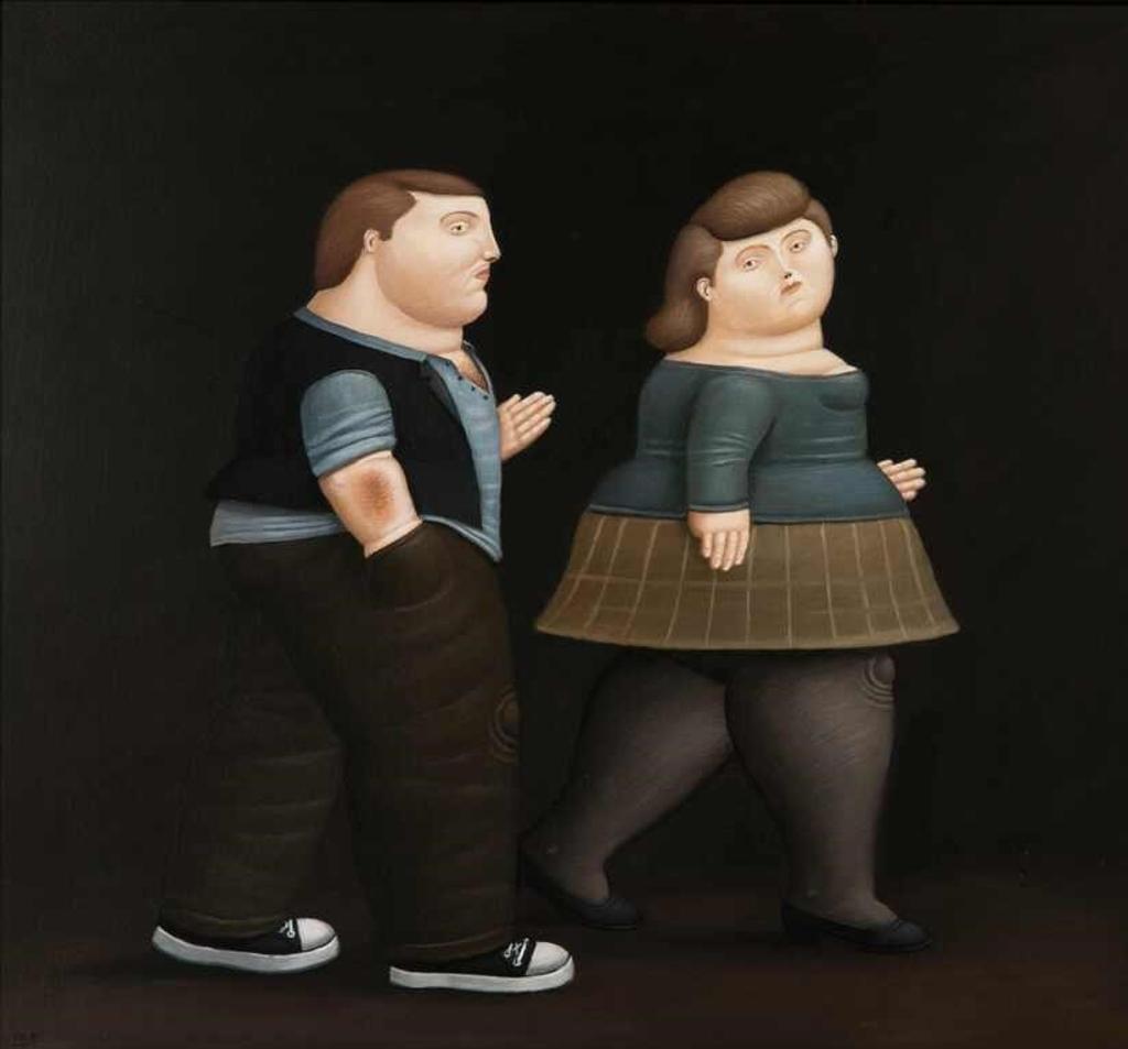 Alissa Hyslop (1957) - Untitled (walkers)