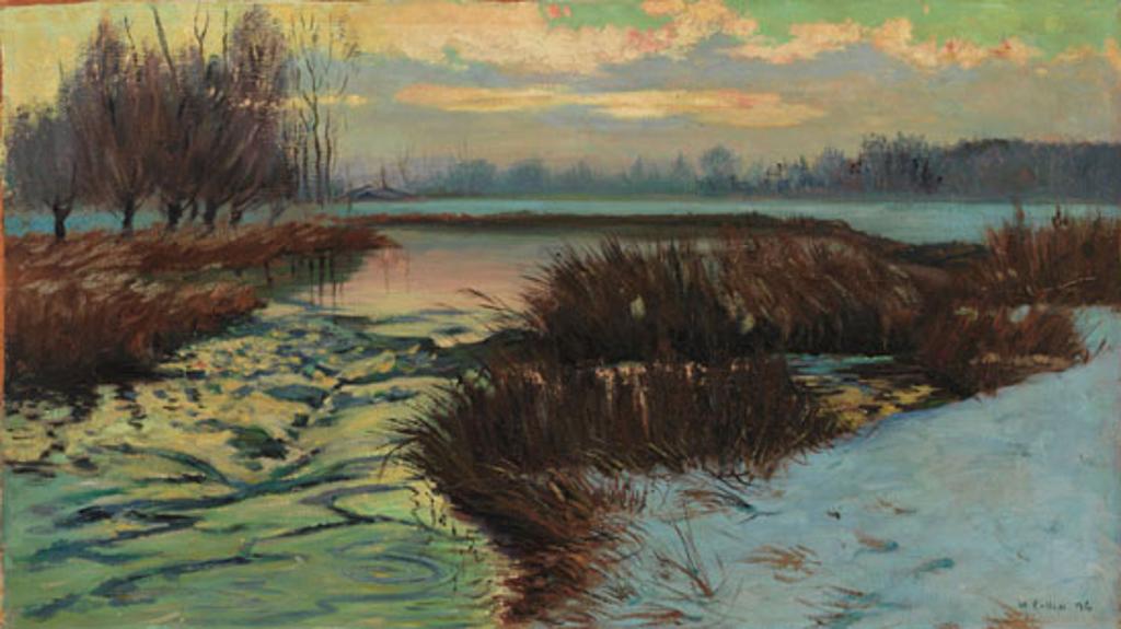 Maurice Galbraith Cullen (1866-1934) - Evening, Quebec