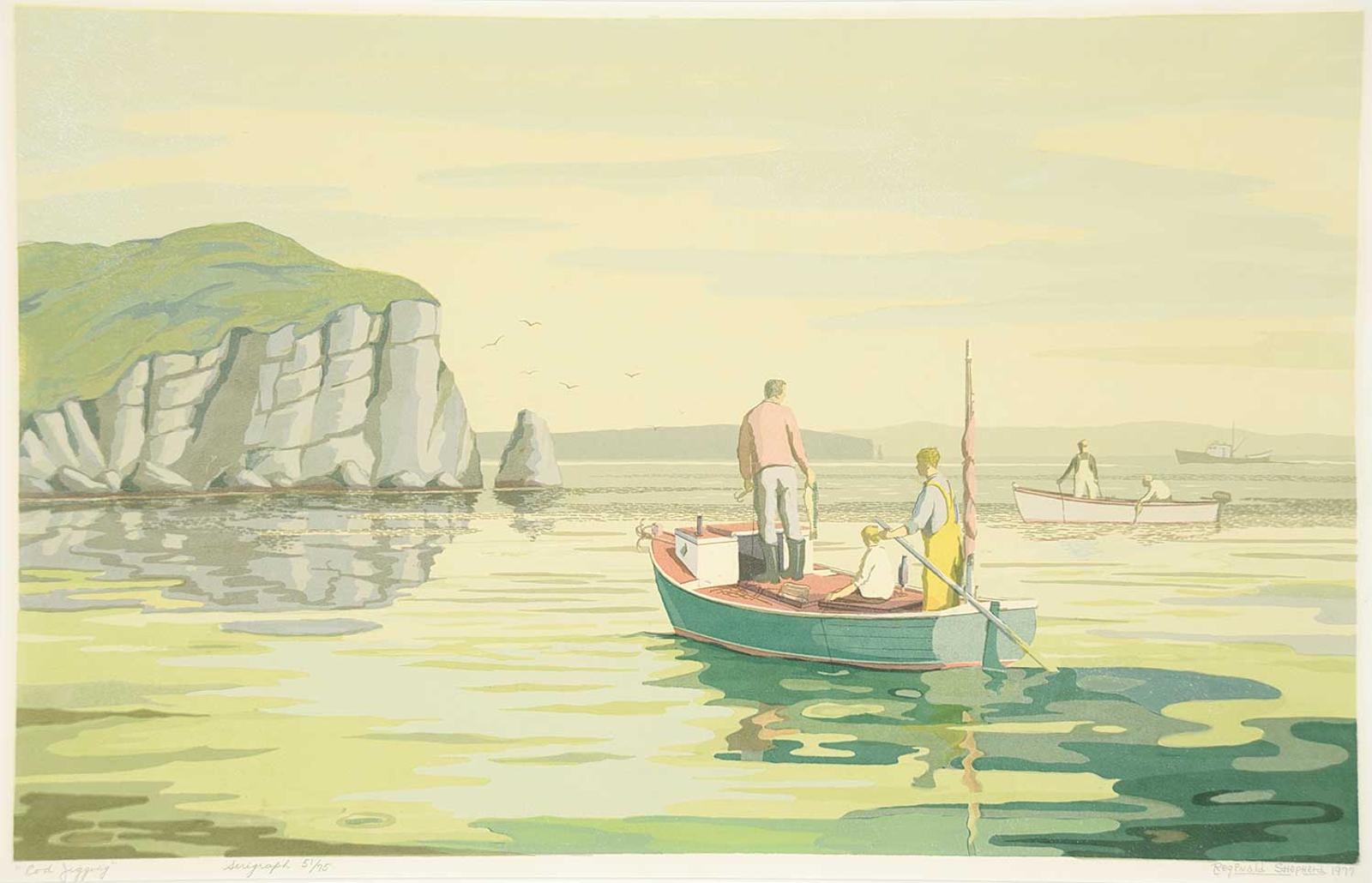 Reginald S.M. Shepherd (1924-2002) - Cod Jigging #51/75