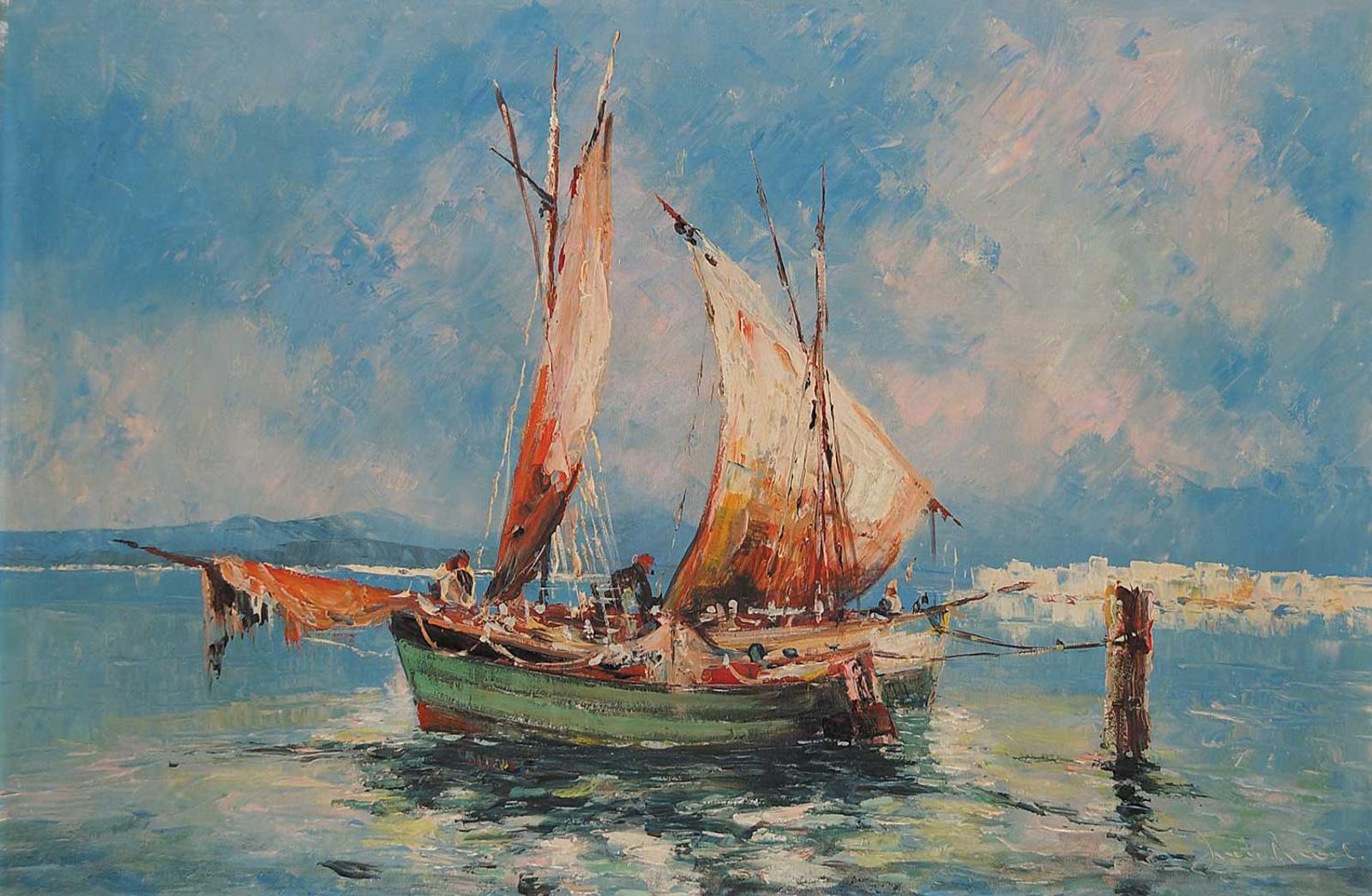 Jean Duval - Untitled - Pirates in the Caribean