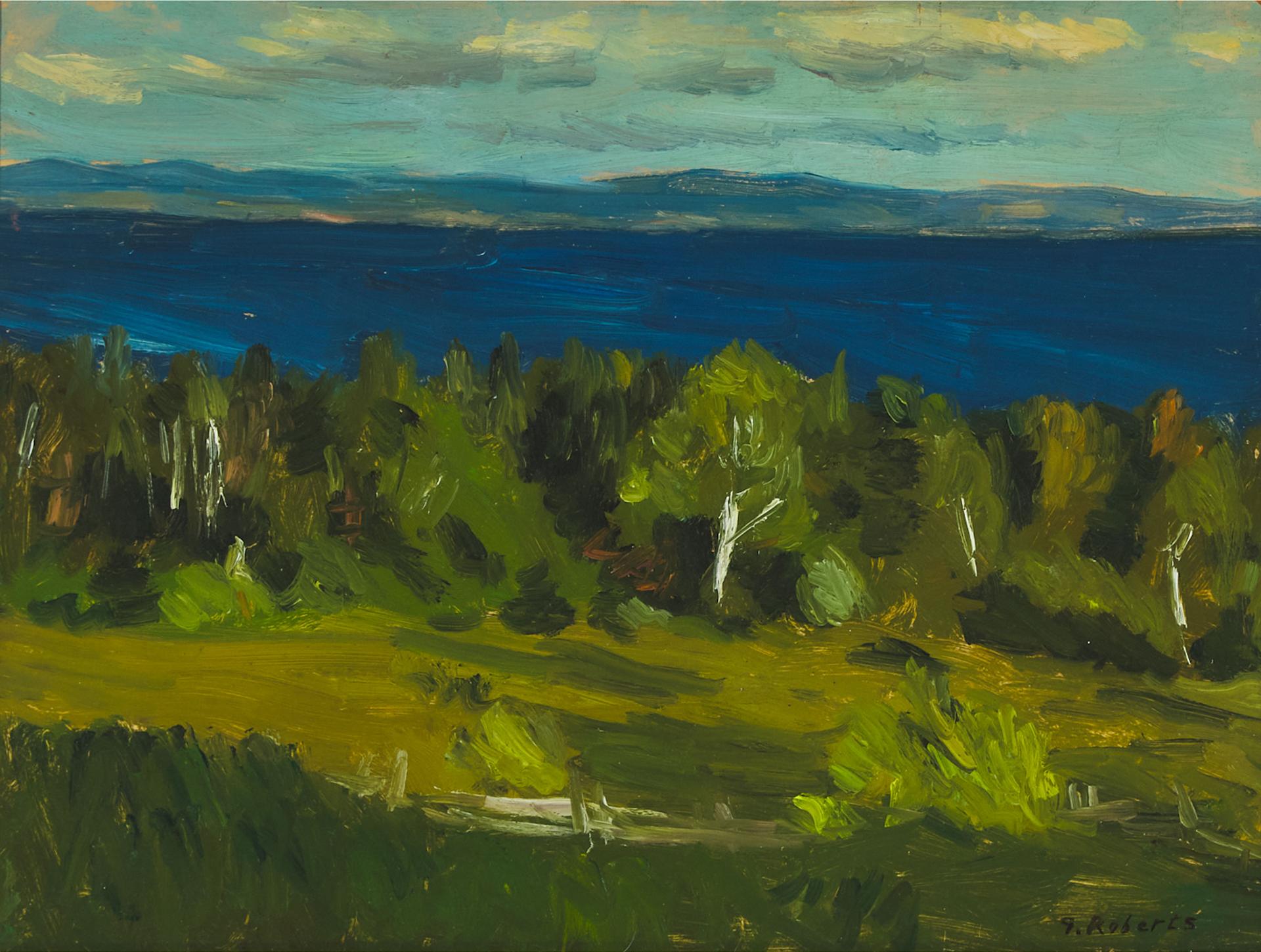 William Goodridge Roberts (1921-2001) - Untitled (Landscape)