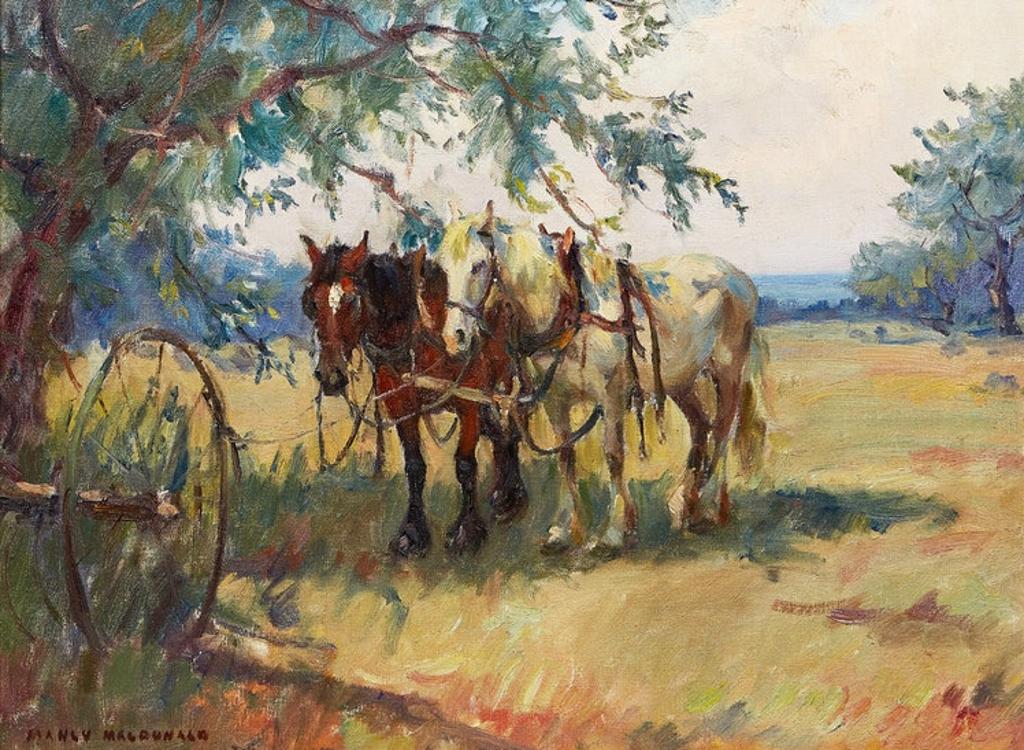Manly Edward MacDonald (1889-1971) - Noon Day Rest