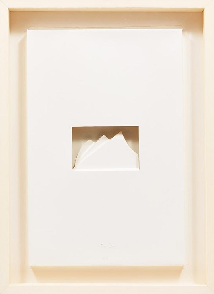 Robert William Sinclair (1939) - Mountain Fold (Homage to Lawren Harris)