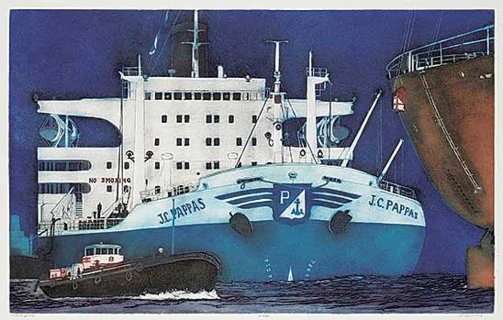 David Silverberg (1936) - Ships #Artist's Proof