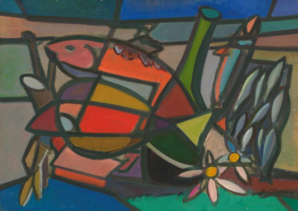 Jack Weldon Humphrey (1901-1967) - Structure Composed from Market Objects