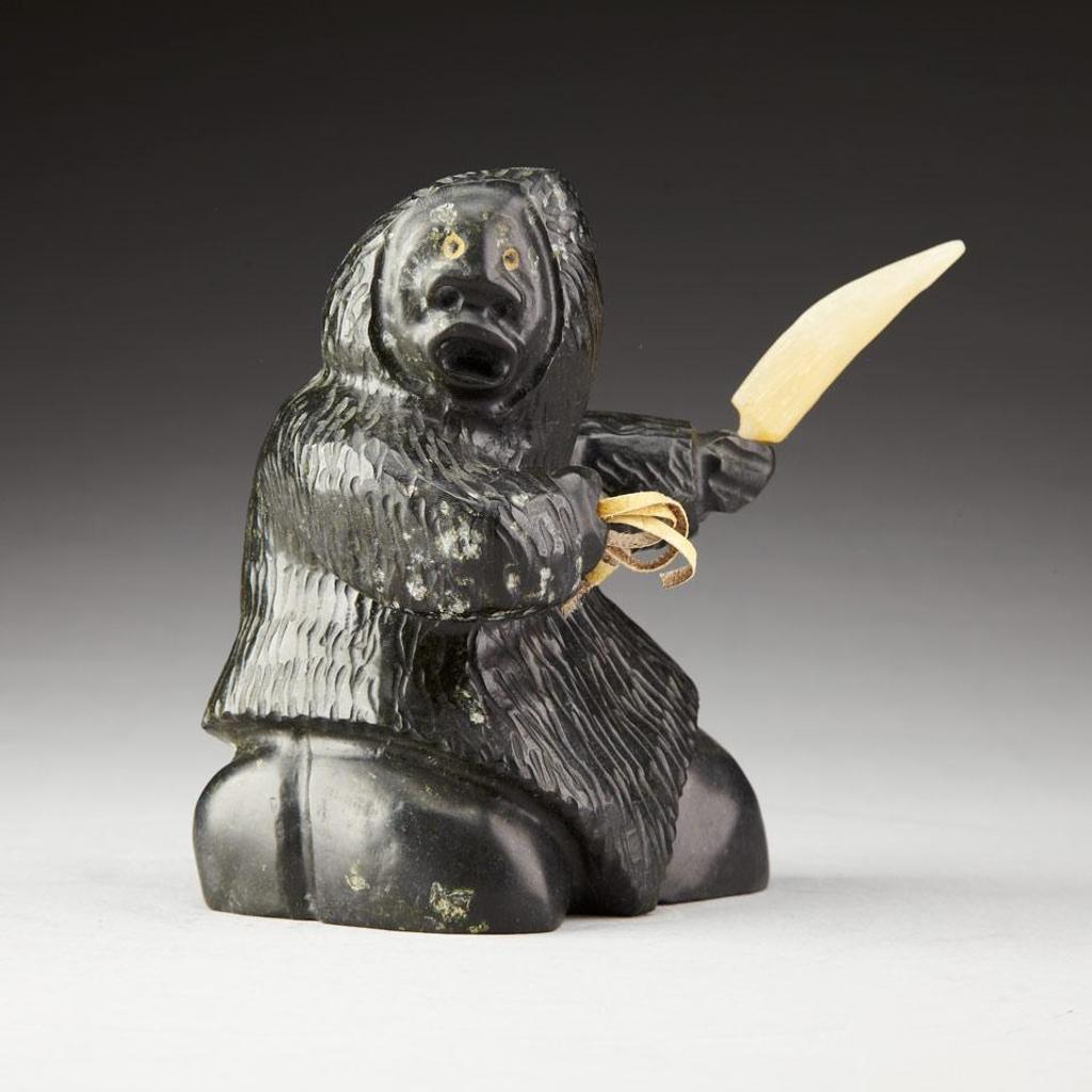 Wayne Puqiqnak (1975) - Man With String And Knife
