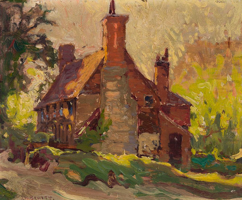 John William (J.W.) Beatty (1869-1941) - House Near Witley Camp, England