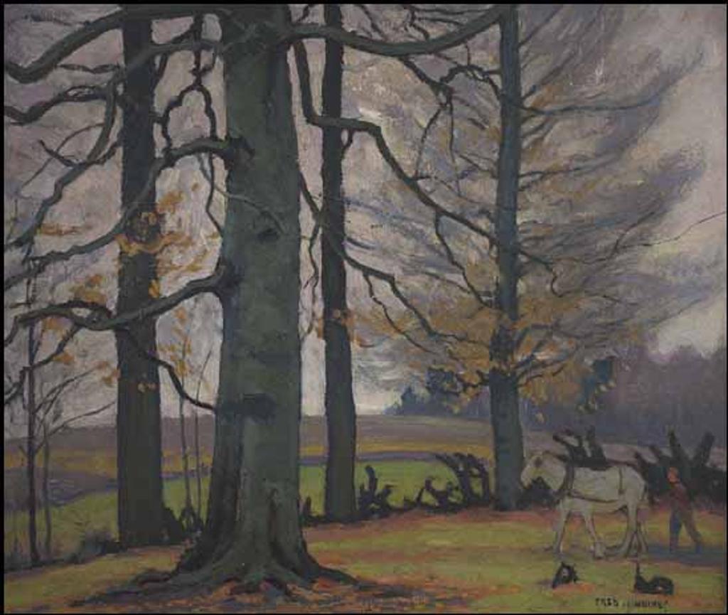Frederick Stanley Haines (1879-1960) - Heading to the Fields