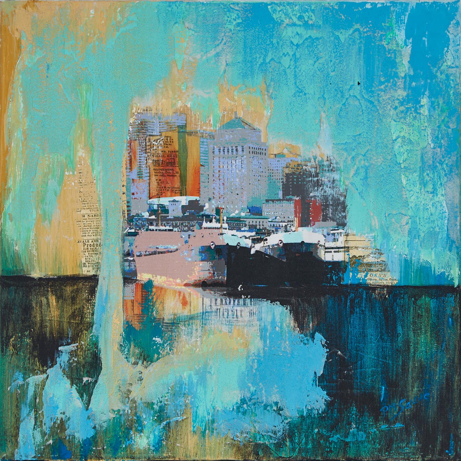 Paulette-Marie Sauvé (1956) - Ville Sur Le Fleuve, 2015