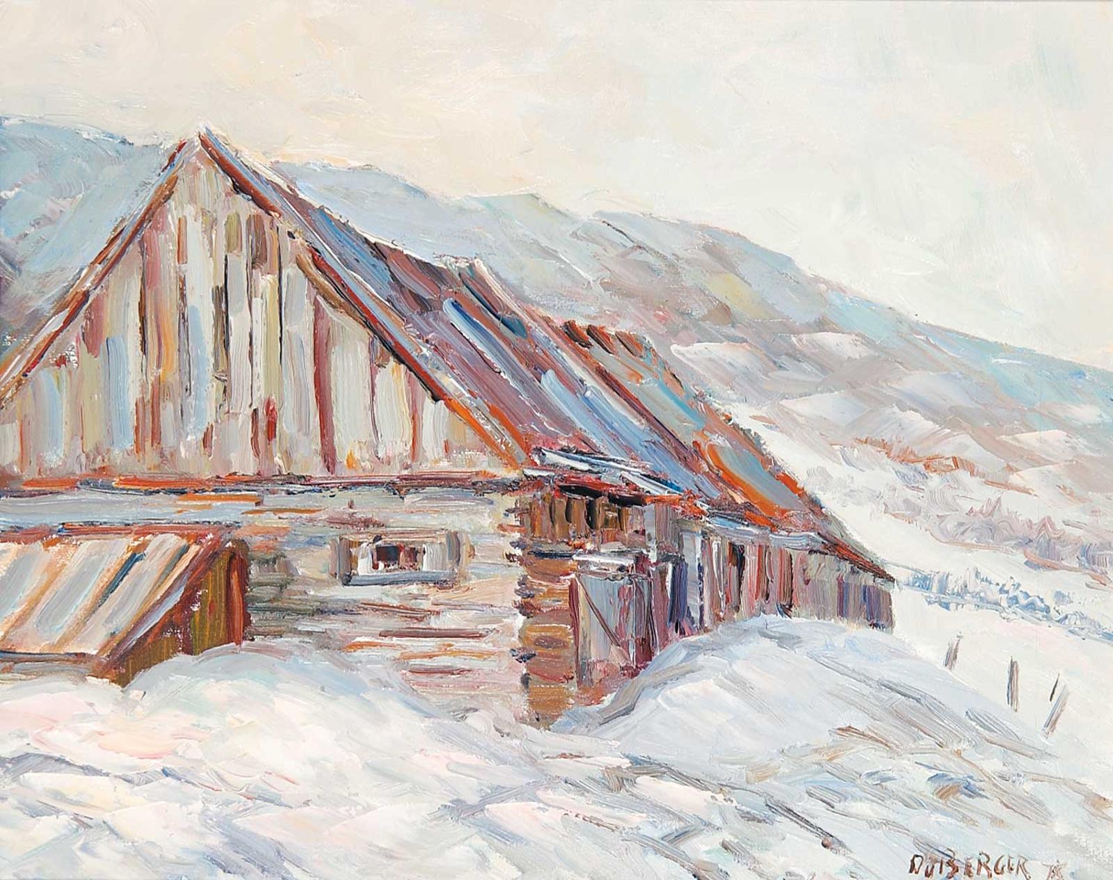 Paul-Henri duBerger - Une Grange aux Eboulements