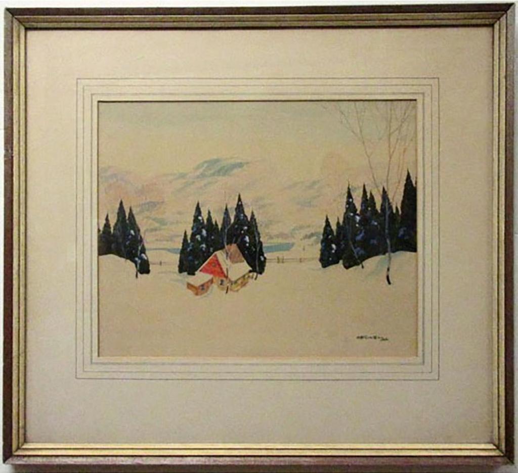 Graham Norble Norwell (1901-1967) - Winter In The Laurentians