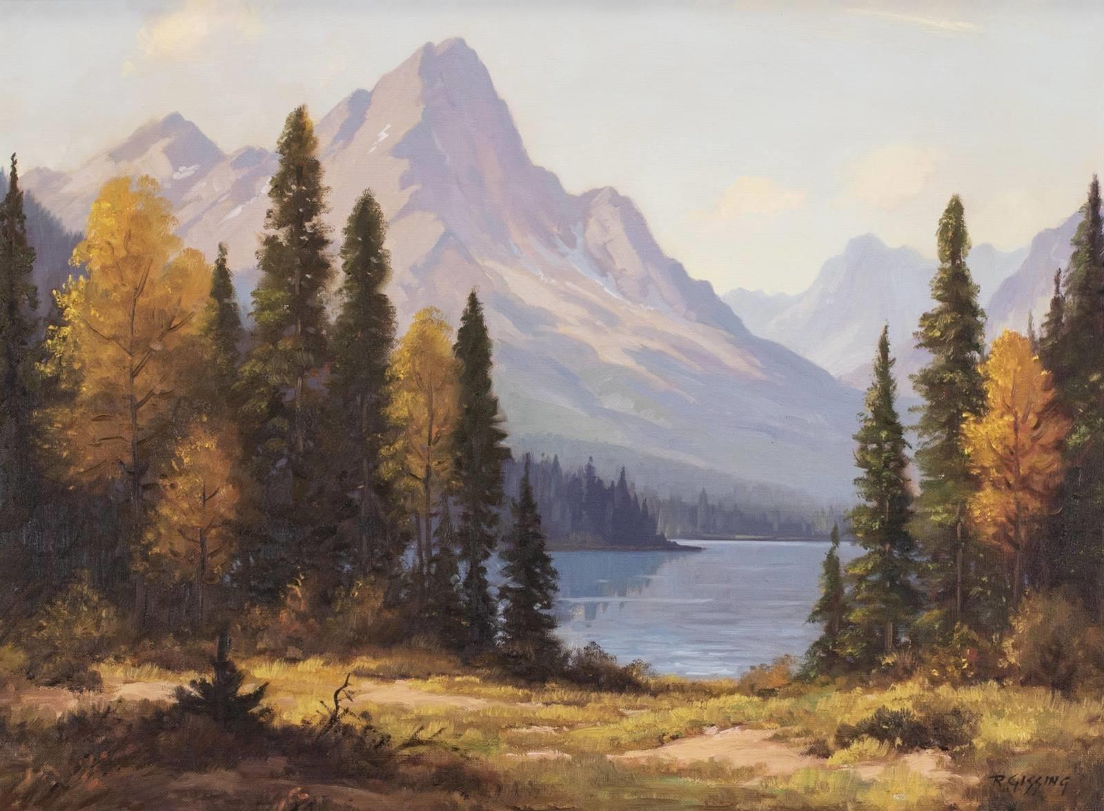 Roland Gissing (1895-1967) - Columbia Valley, B.C.; 1954