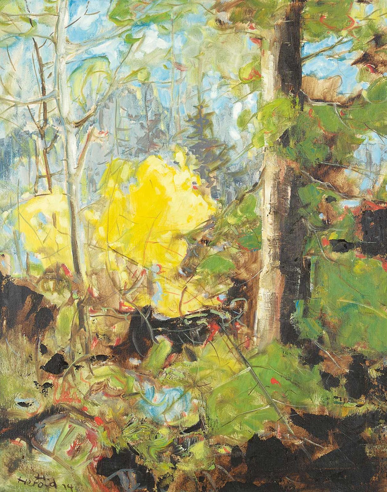 Hans Herold (1925-2011) - Wood Interior Waskesiu