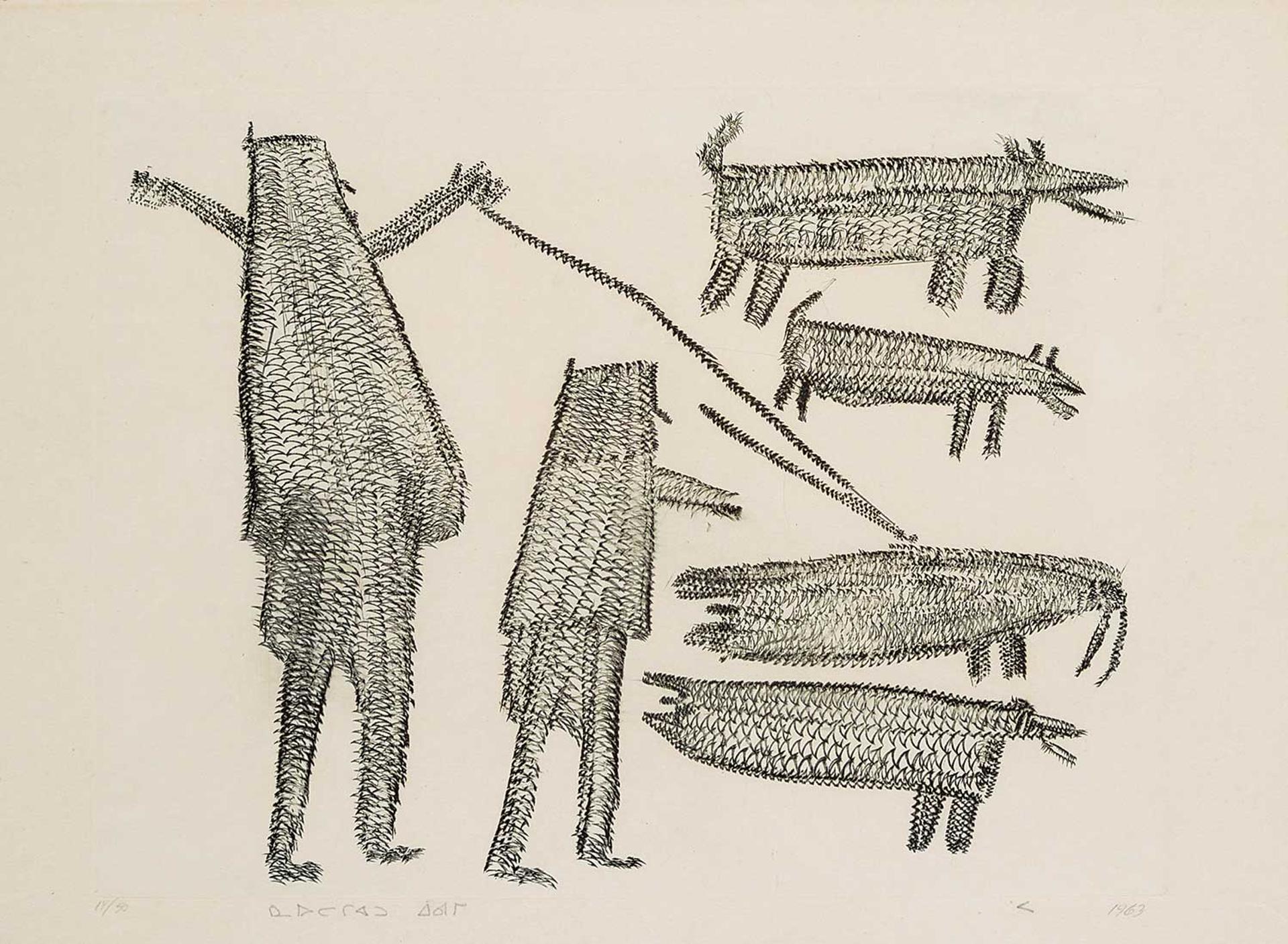 Parr (1893-1969) - Untitled - Hunting Walrus #19/50