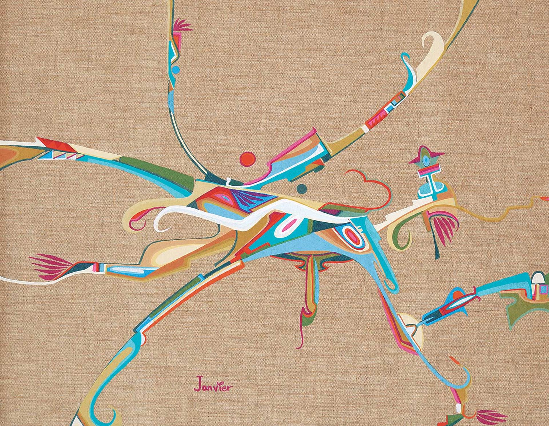 Alex Simeon Janvier (1935-2024) - 100 Years Reenactment of Nozalazzy