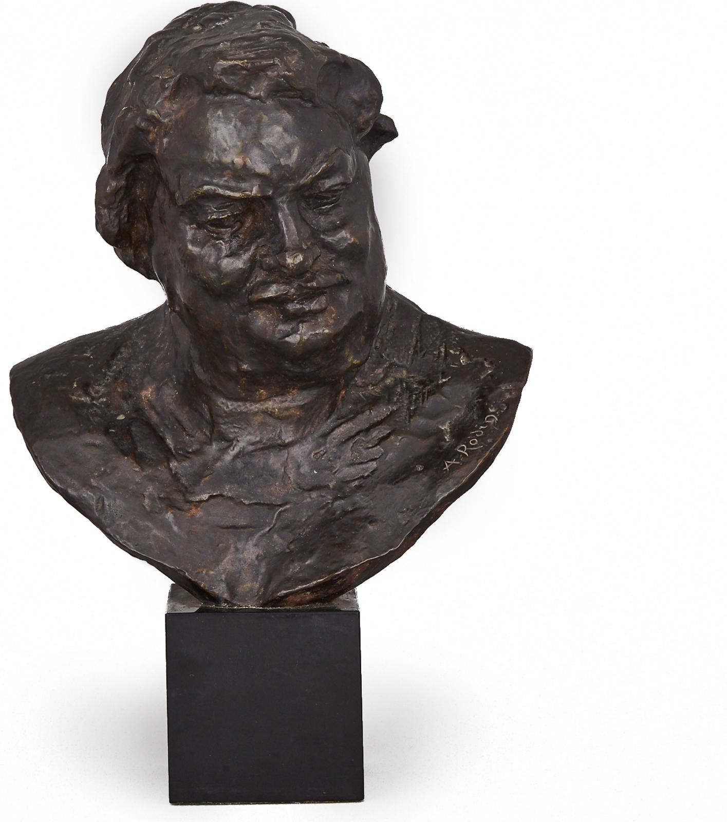 Auguste Rodin (1840-1917) - Buste De Balzac, Cast In 1965