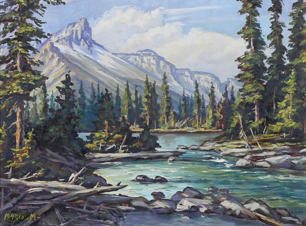 Mario Moczorodynski (1923) - Valley Of Lake Ohara; 1967