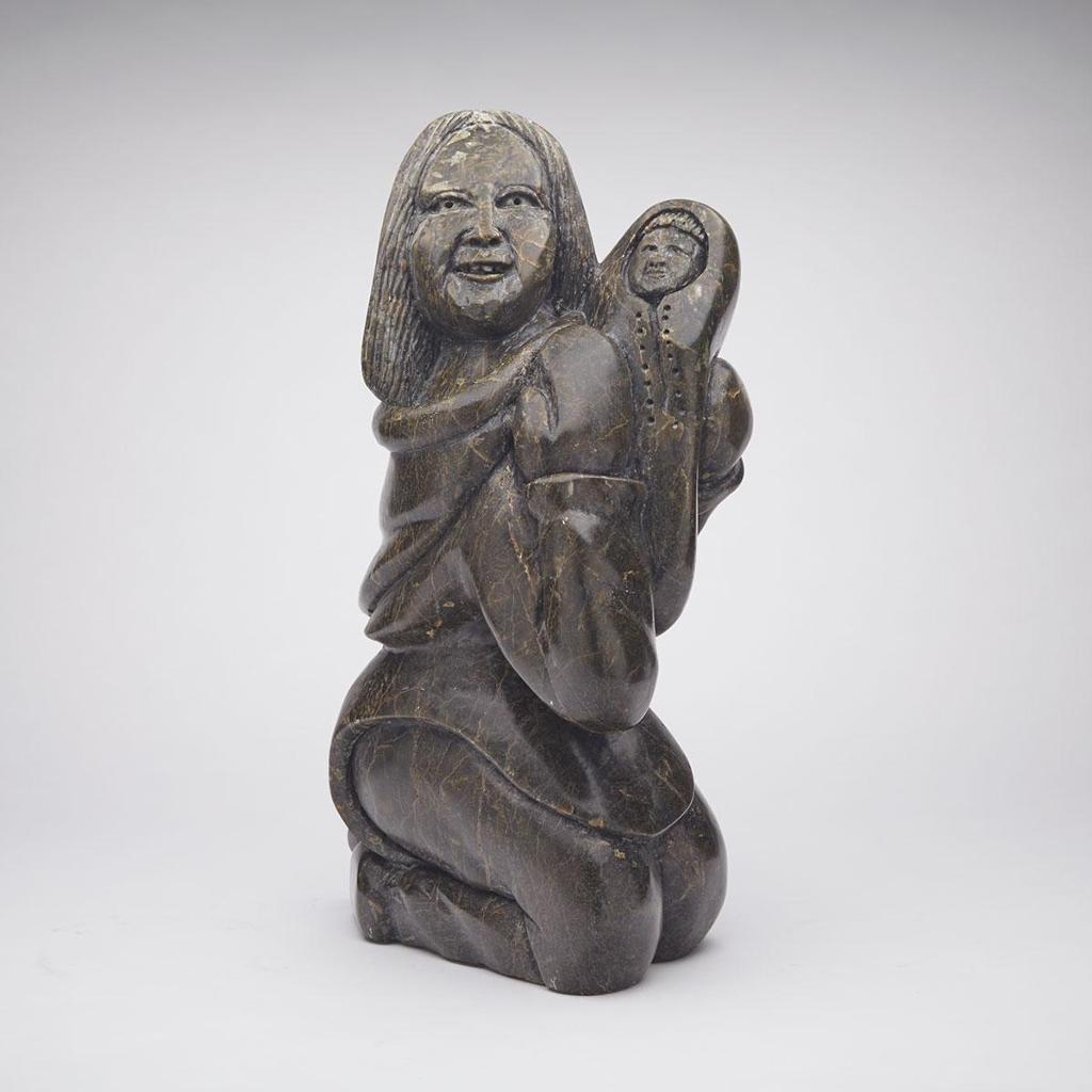 Kiawak (Kiugak) Ashoona (1933-2014) - Mother Holding Child