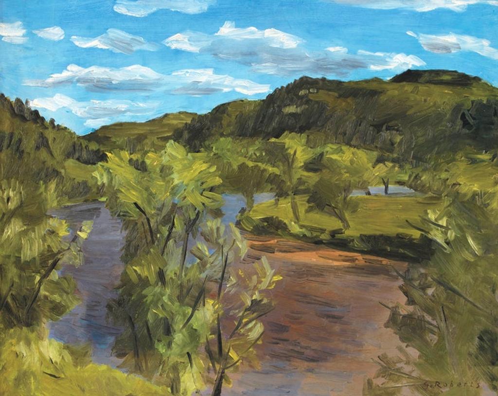 William Goodridge Roberts (1921-2001) - Bend in the Gouffre River, Mid-Summer, Laurentians