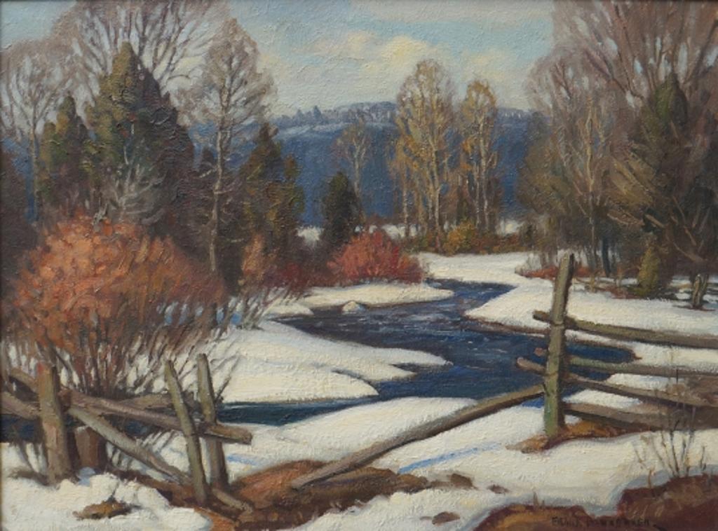 Frank Shirley Panabaker (1904-1992) - The Boyne River, Near Alliston
