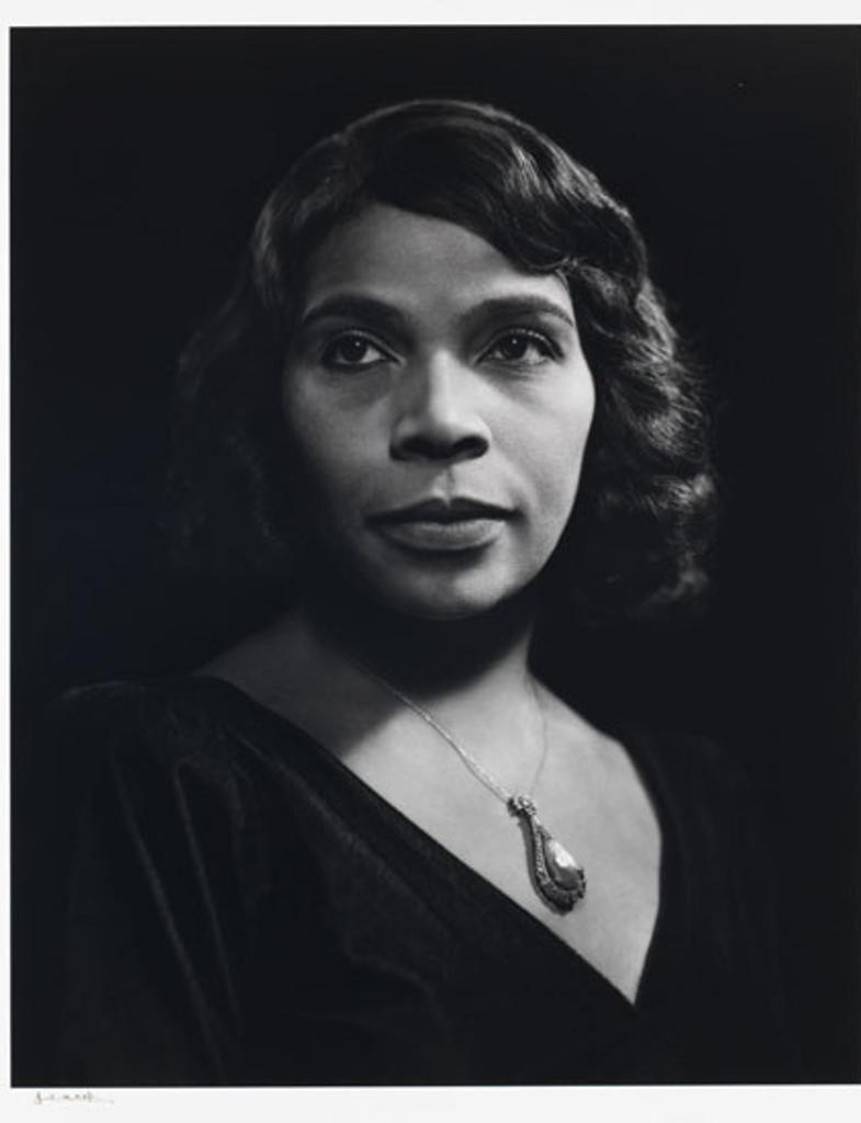 Yousuf Karsh (1908-2002) - Marian Anderson