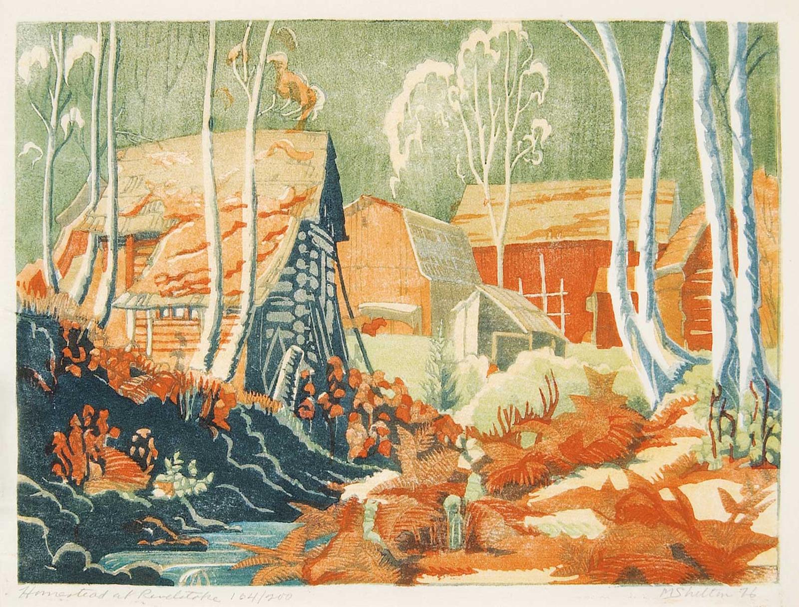 Margaret Dorothy Shelton (1915-1984) - Homestead at Revelstoke  #164/200