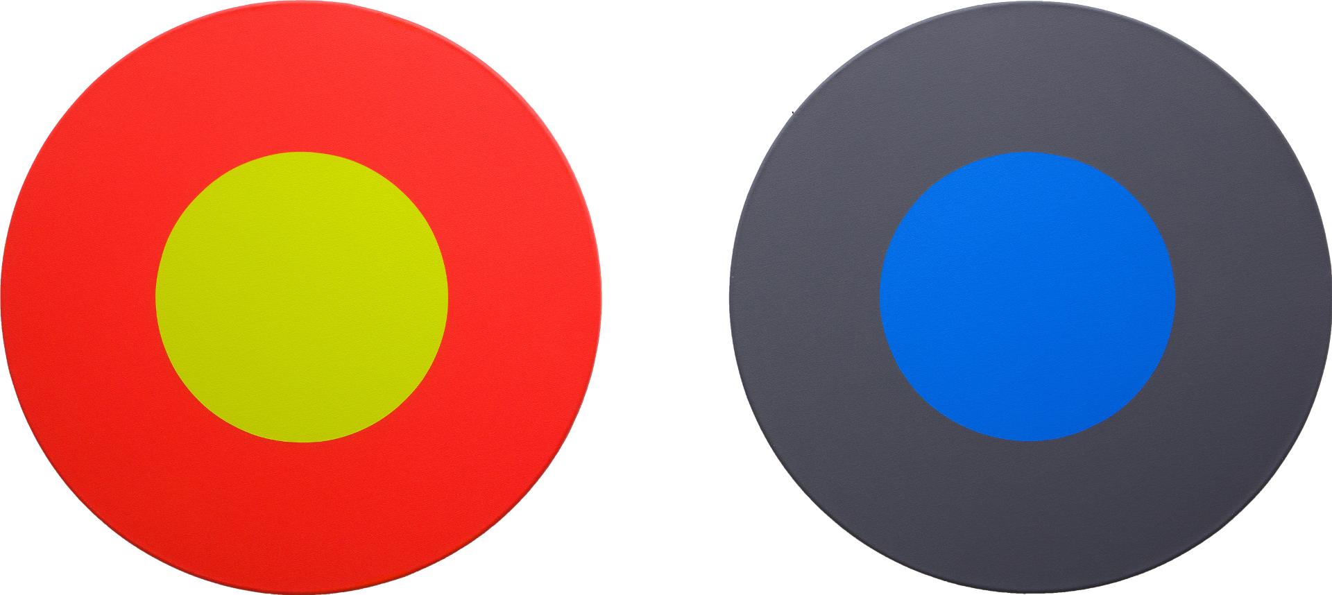 Claude Tousignant (1932) - Double 36 (Gris-oxyde), 1973