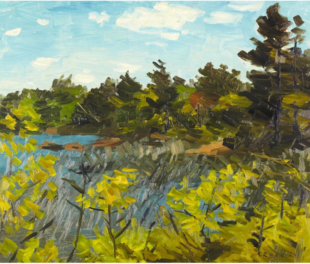 William Goodridge Roberts (1921-2001) - Trees Against Bright Sky, Georgian Bay