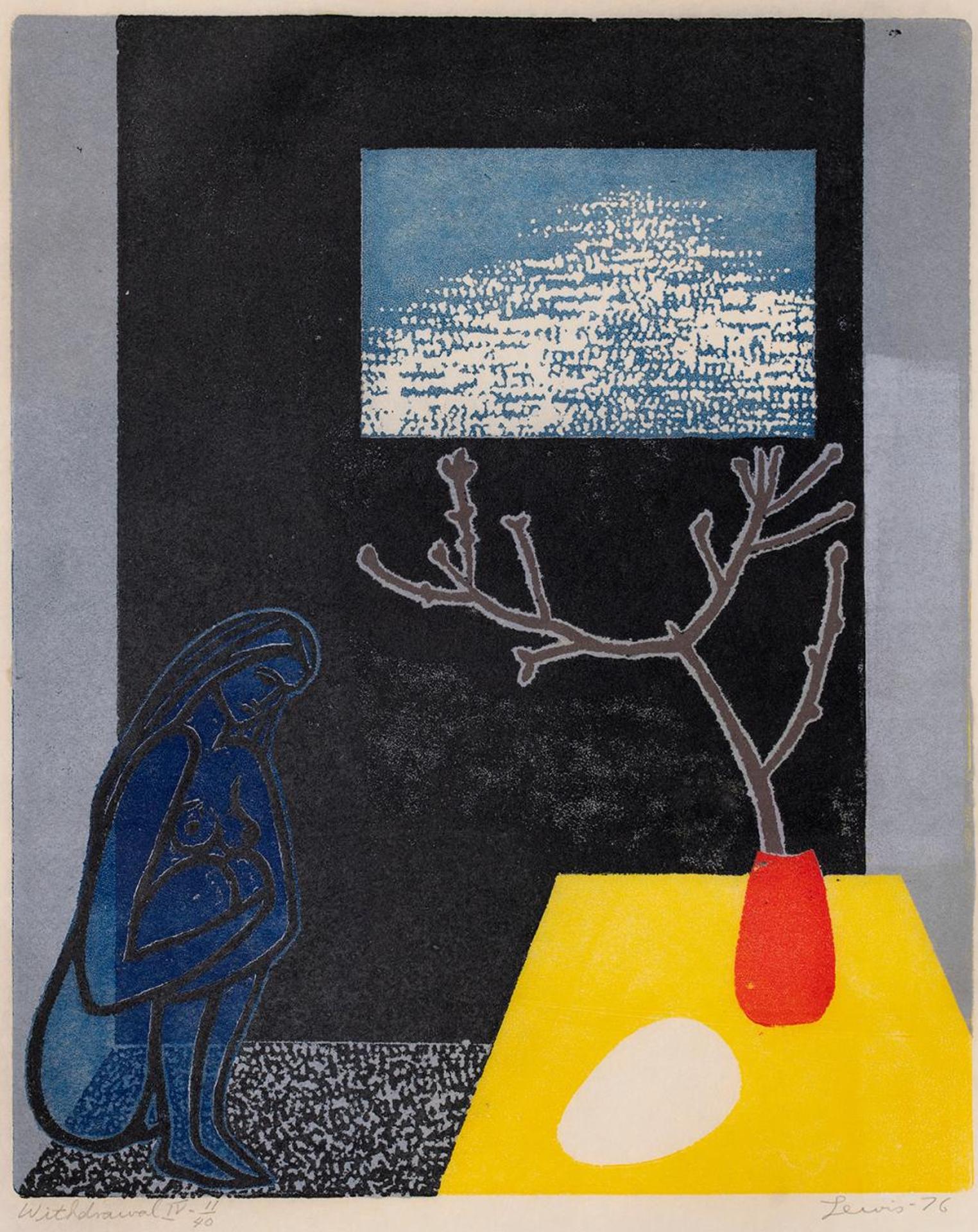 Stanley Lewis (1930-2006) - Withdrawal IV