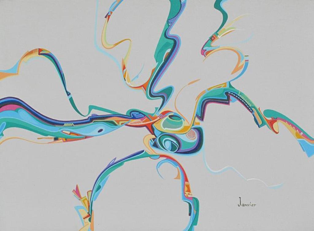 Alex Simeon Janvier (1935-2024) - Mackenzie Pipeline; 1981